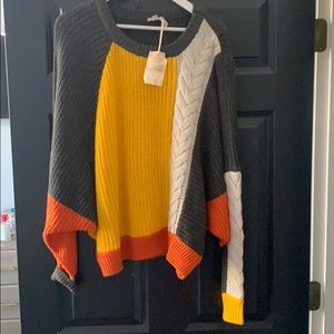 Color Block sweater